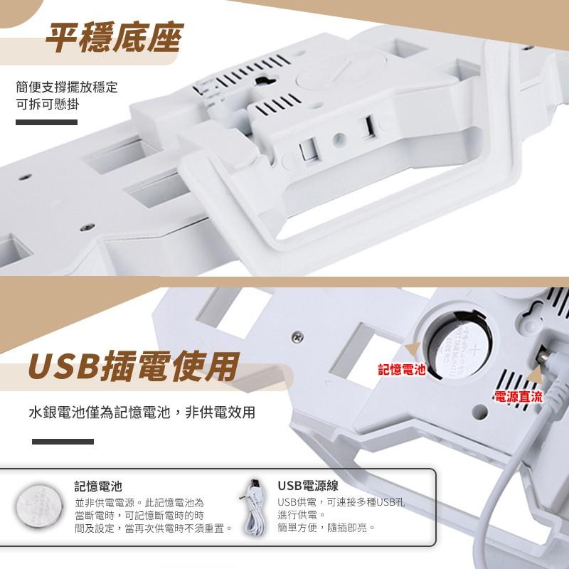 【快速出貨】LED數字時鐘 3D鬧鐘 電子鐘 數字鐘 電子鬧鐘 時尚工業風立體電子時鐘 掛鐘-細節圖8