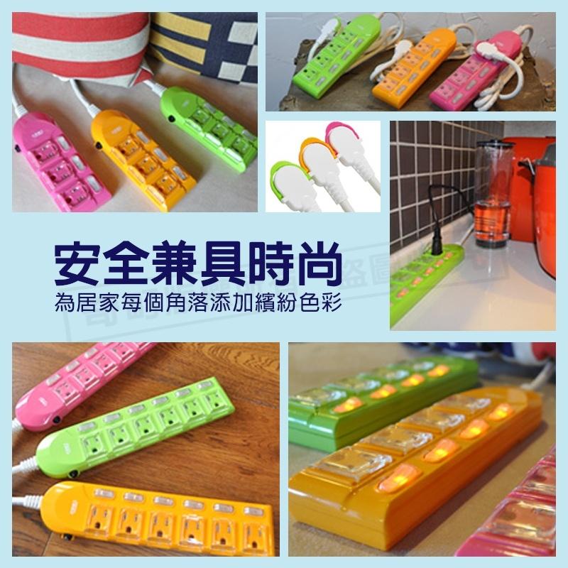 【台灣製造 太星蓋安全延長線3P 】延長線 電腦延長線 安全延長線 多孔延長線 電源線 插座 3孔 6尺 9尺-細節圖5