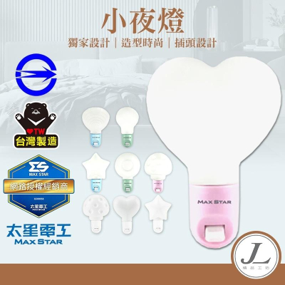 【台灣製造 檢驗合格R53661】小夜燈 夜燈 LED夜燈 壁燈 走道燈 插電夜燈 造型小夜燈