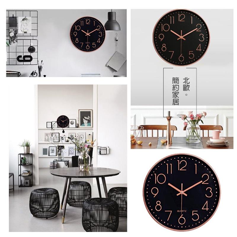 【快速出貨 北歐風】靜音掛鐘 質感時鐘 大鐘面 客廳掛鐘 數字時鐘 簡約時鐘 客廳時鐘 壁鐘 掛鐘 數字鐘-細節圖7