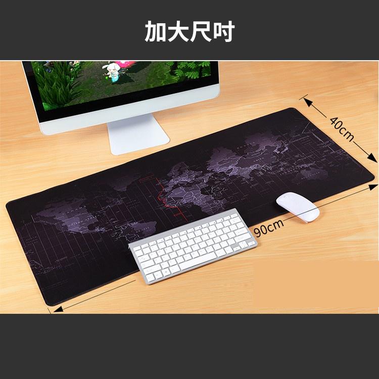 【超大尺寸90*40cm】滑鼠墊 地圖滑鼠墊 鍵盤墊 桌墊 加大滑鼠墊 世界地圖 鼠標墊 電競滑鼠墊 滑鼠-細節圖2