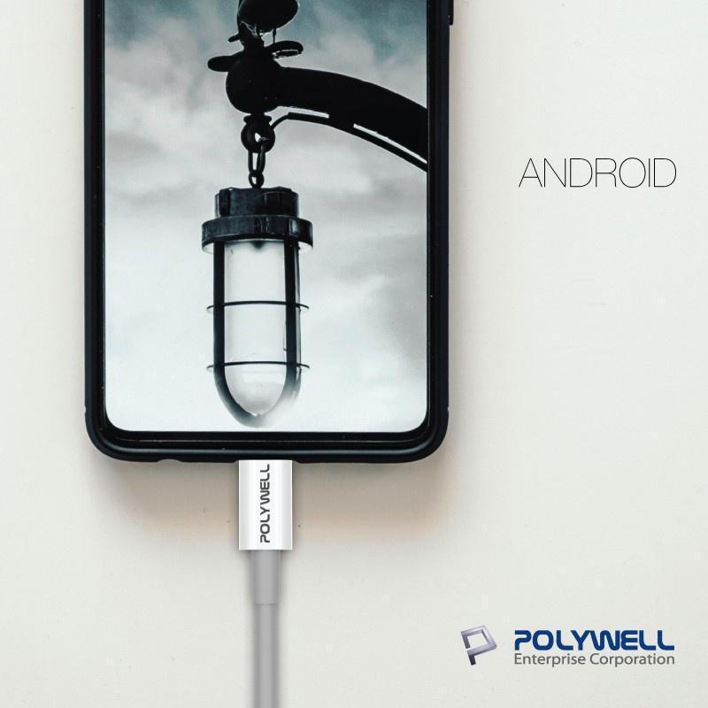 【POLYWELL Type-C To C】 安卓PD快充線 充電線 傳輸線 PD快充線 安卓-細節圖7
