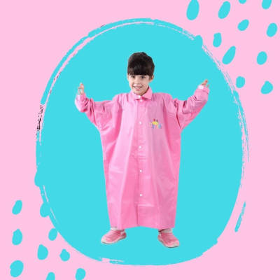 【鱷魚牌 尼龍兒童前開式雨衣B1M】兒童雨衣 前開雨衣 正開雨衣 一件式雨衣 機車雨衣 連身雨衣 雨衣 雨具