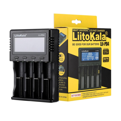 【四槽 燈號 液晶】電池充電器 可檢測電池容量 充電電池充電器 鋰電池 鎳鋅 LiitoKala 18650充電器
