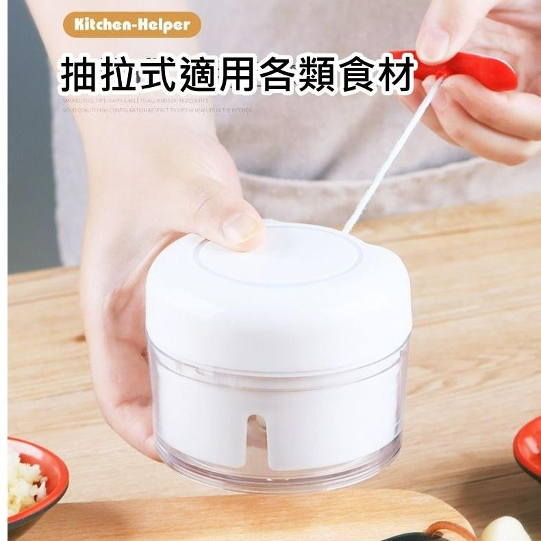 【手拉蒜泥器】蒜泥器 攪蒜器 搗蒜器 蒜蓉器 絞肉器 切蒜器 切菜器 手拉蒜泥器-細節圖2