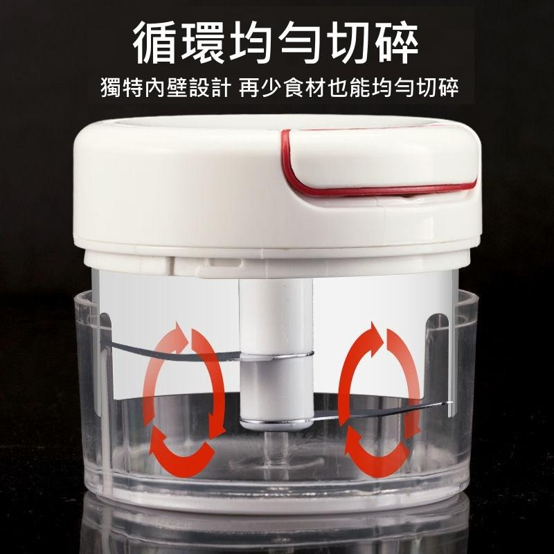 【手拉蒜泥器】蒜泥器 攪蒜器 搗蒜器 蒜蓉器 絞肉器 切蒜器 切菜器 手拉蒜泥器-細節圖3
