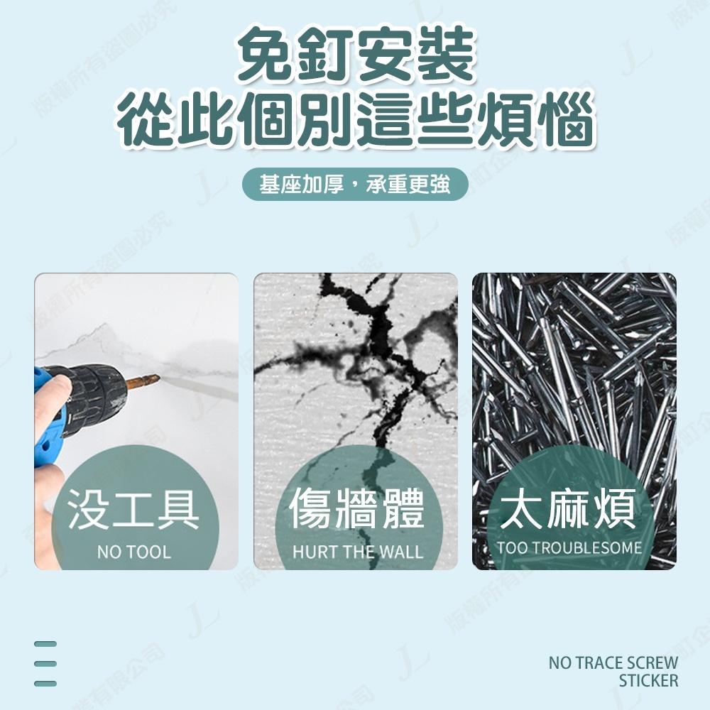 【加厚貼片 多款尺寸可選】無痕螺絲貼 螺絲貼片 螺絲貼 免釘螺絲貼 無痕螺絲 螺絲掛鉤  壁掛螺絲貼 無痕掛勾-細節圖6