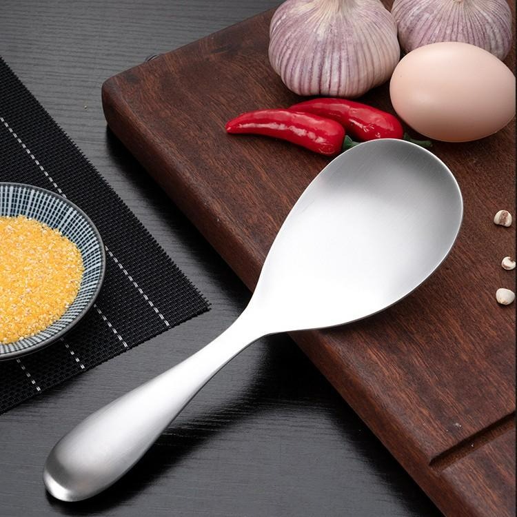 【 現貨 不鏽鋼飯勺】飯勺 飯匙 飯勺子 盛飯匙 304不鏽鋼-細節圖6