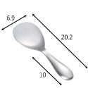 【 現貨 不鏽鋼飯勺】飯勺 飯匙 飯勺子 盛飯匙 304不鏽鋼-規格圖8