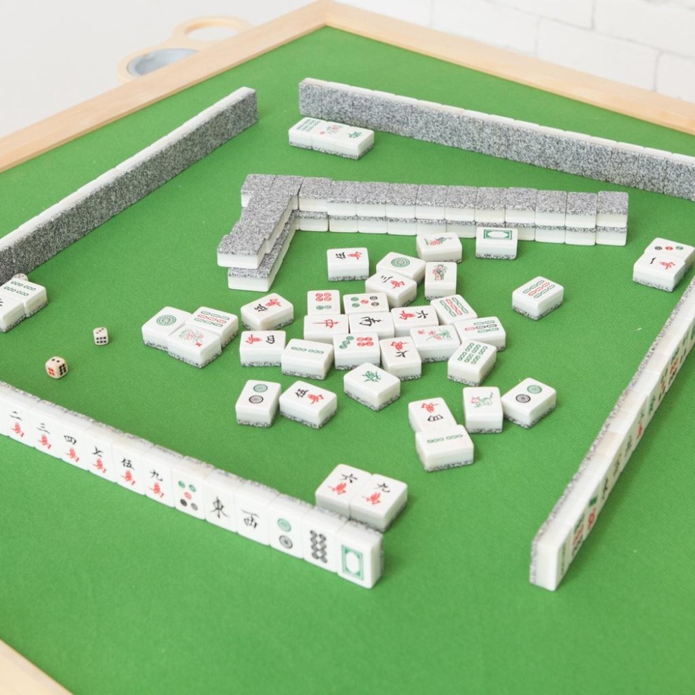 【現貨 絨布麻將桌墊】麻將墊 麻將桌布 麻將桌墊 麻將布 麻將紙 麻將桌 麻將-細節圖4