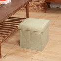 【日蔓摺疊收納椅 30X30X30cm】矮凳 椅凳 掀蓋椅 沙發椅 兒童椅 穿鞋椅 收納椅-規格圖10