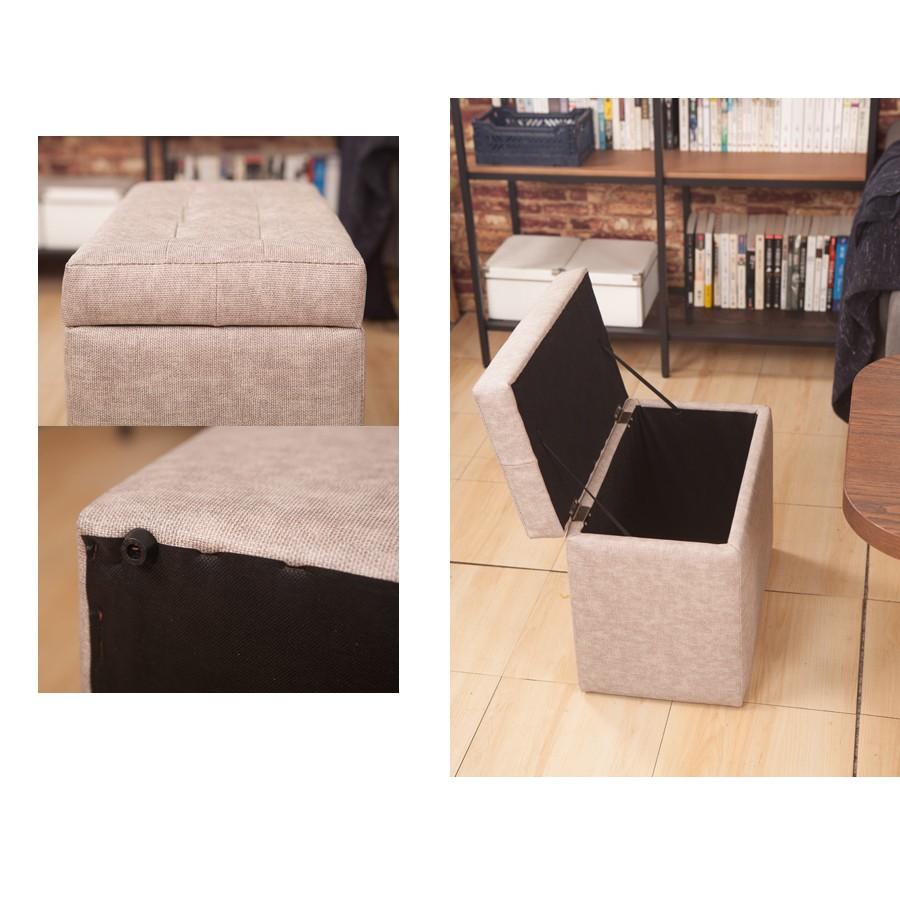 【現貨 台製可掀蓋】貓抓皮收納椅 椅凳 矮凳 掀蓋椅 沙發椅 兒童椅 收納椅 貓抓布 方型椅 客廳椅 JL精品工坊-細節圖3