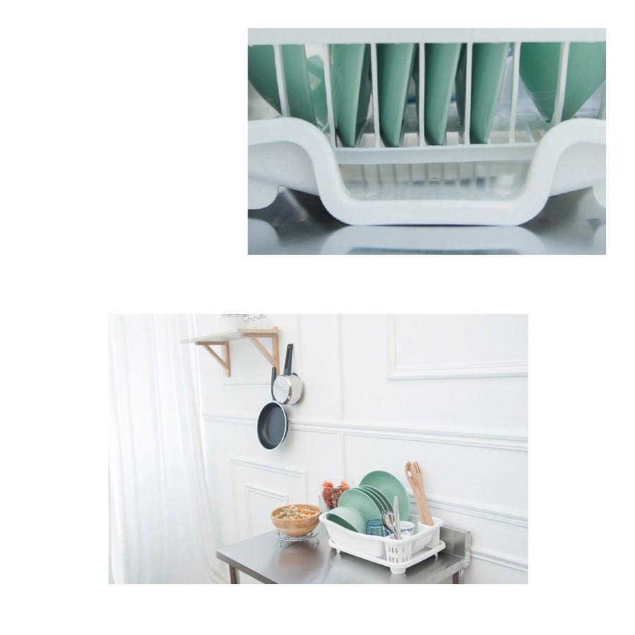 導流式餐具瀝水架【JL精品工坊】 碗籃 餐具架 碗盤收納 餐具收納架-細節圖3