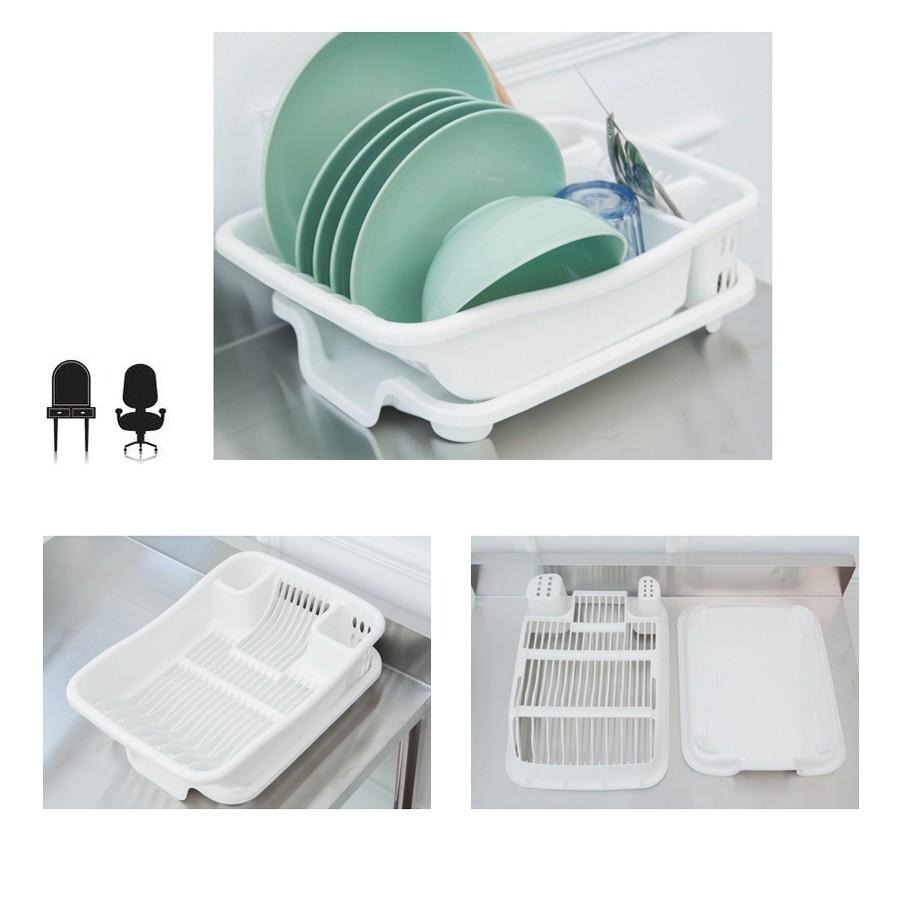 導流式餐具瀝水架【JL精品工坊】 碗籃 餐具架 碗盤收納 餐具收納架-細節圖4