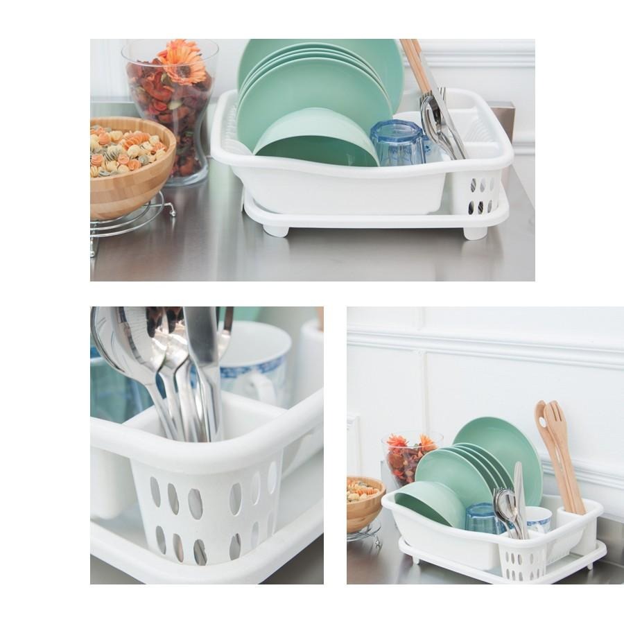 導流式餐具瀝水架【JL精品工坊】 碗籃 餐具架 碗盤收納 餐具收納架-細節圖7