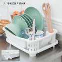 導流式餐具瀝水架【JL精品工坊】 碗籃 餐具架 碗盤收納 餐具收納架-規格圖10