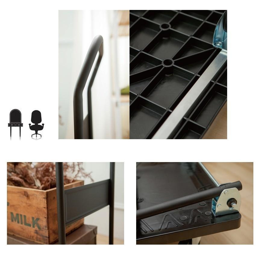 【小幫手高荷重折疊手推車74x50公分】推車 貨物車 手推車 搬運車 平板車-細節圖7