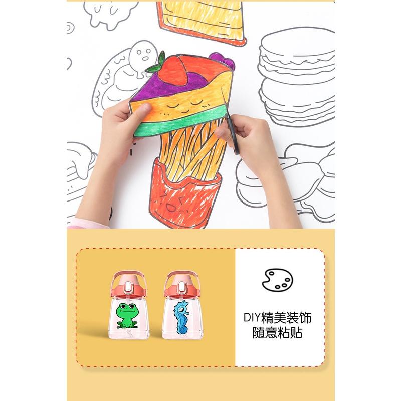 幫孩子實現塗鴉自由 10米長超大畫紙 兒童塗鴉畫卷 巨無霸畫紙 塗鴉紙 寶寶早教益智塗鴉 大畫紙 幼兒繪畫 填色畫紙-細節圖5