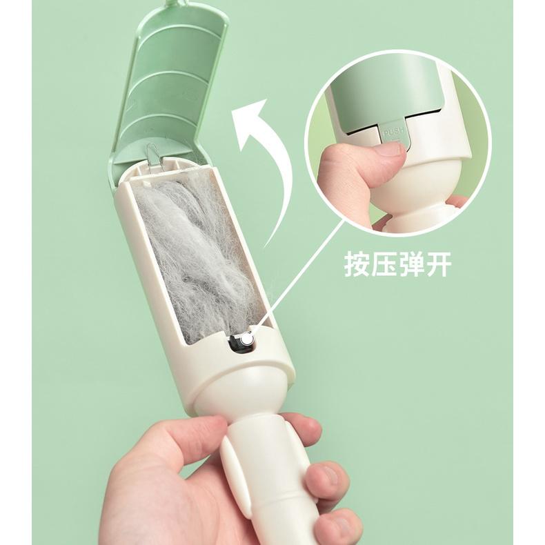 無耗材可水洗 抖音熱款 居家除毛器 寵物除毛器 清理貓毛 講怪星空刷 靜電除毛刷 多用雙面刷毛器 貓毛刮毛器 滾筒粘毛器-細節圖7