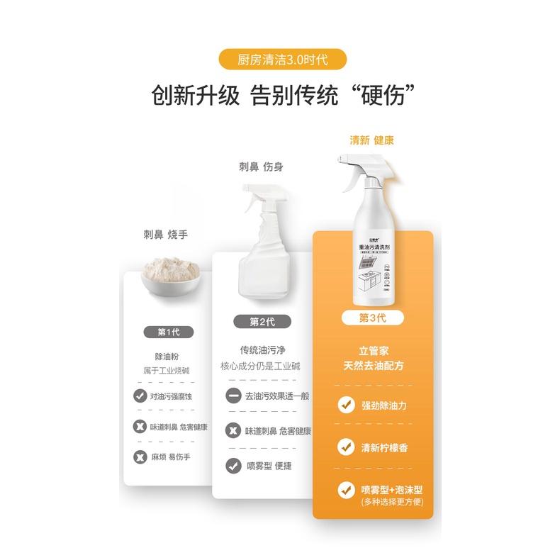 現貨 立管家 萬能霧清潔劑 立管家重油汙清洗劑 廚房清潔劑 油汙清洗劑 廚房油污淨 重油污去漬清潔劑 萬用清潔劑-細節圖6