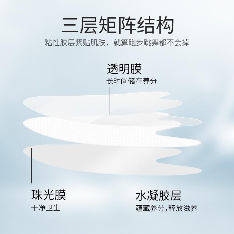 HUNMUI正品 美容少女貼 韓倫美羽微晶法令紋貼 6D微晶立體少女貼 6D微晶膠原蛋白貼 表情紋貼片 皺紋魔貼-細節圖4