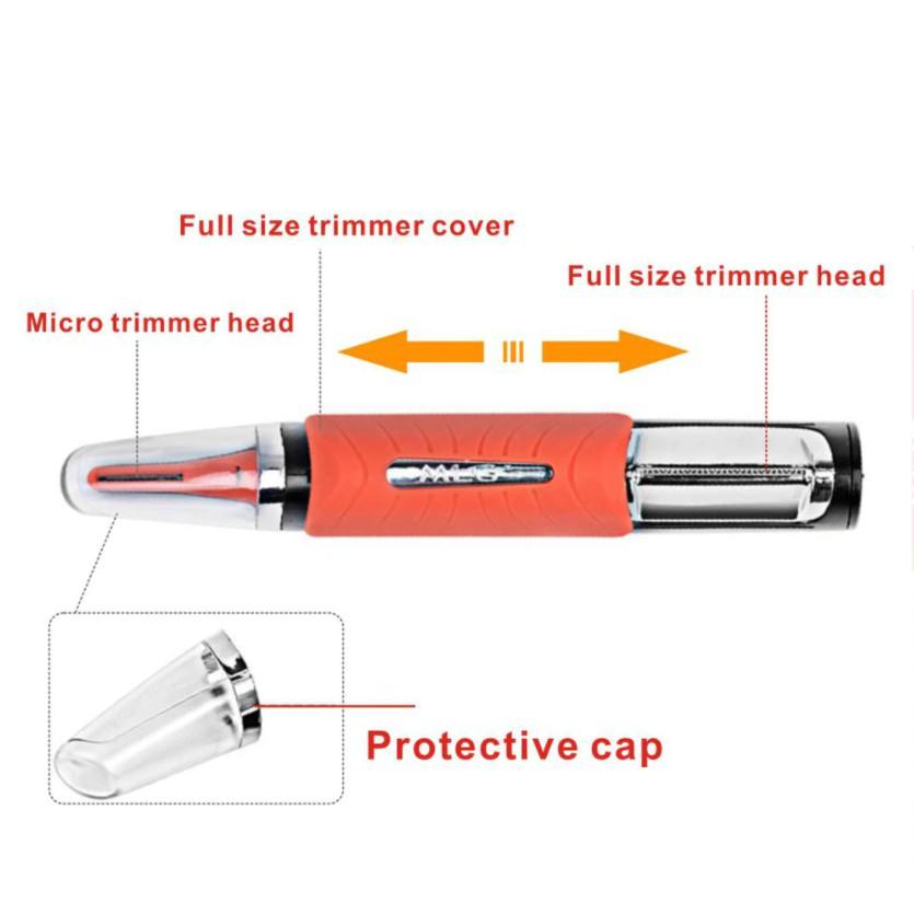 現貨供應 亞馬遜新款 男士多功能剃毛器 多功能雙頭剃毛器 鼻毛刀 多機能便攜男士雙頭剃鬚刀 鼻毛修剪器 毛髮修剪器-細節圖4