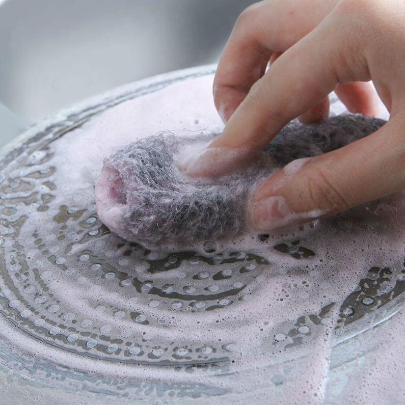 一組10入 露營必備 含皂粉清潔球 不傷鍋具 瞬間光亮如新 含皂鋼絲球 清潔皂刷  清潔球 皂粉鋼絲-細節圖3