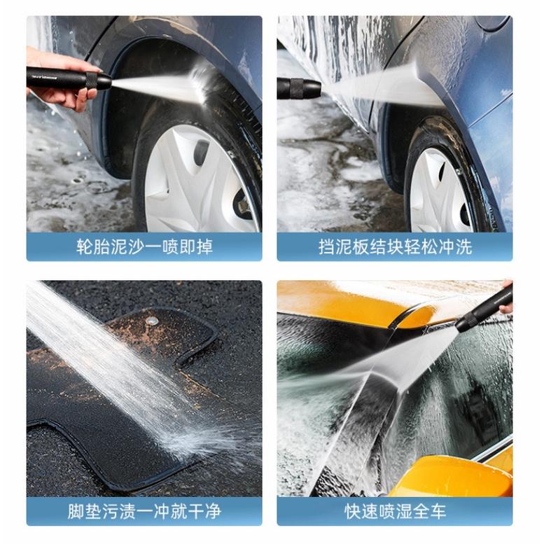 新款4倍增壓高壓水槍 三種模式可調 洗車神器 高壓水槍 高壓洗車水槍 銅製直噴式噴槍 洗車 澆花 高壓花灑 增壓噴頭-細節圖4