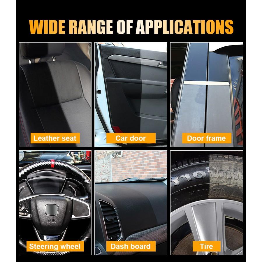 多功能皮革蠟  真皮鍍膜 皮革鍍膜膏 內飾翻新蠟 皮椅蠟 內飾鍍膜膏 養護蠟 儀錶板保養 皮革上光 儀錶板蠟 汽車飾條修-細節圖8