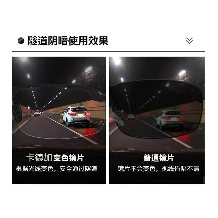 下單就送清潔套組 日夜自動變色 開車必備 感光變色眼鏡 偏光太陽鏡 釣魚眼鏡 太陽眼鏡 偏光鏡 防眩光眼鏡-細節圖5