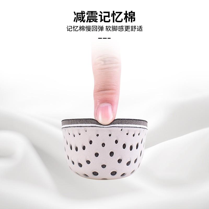 享受太空漫步般的增高 4公分增高墊 隱形增高 慢回彈舒適鞋墊 隱形內增高墊 隱形增高半墊 EVA鞋墊 透氣內增高半墊-細節圖2