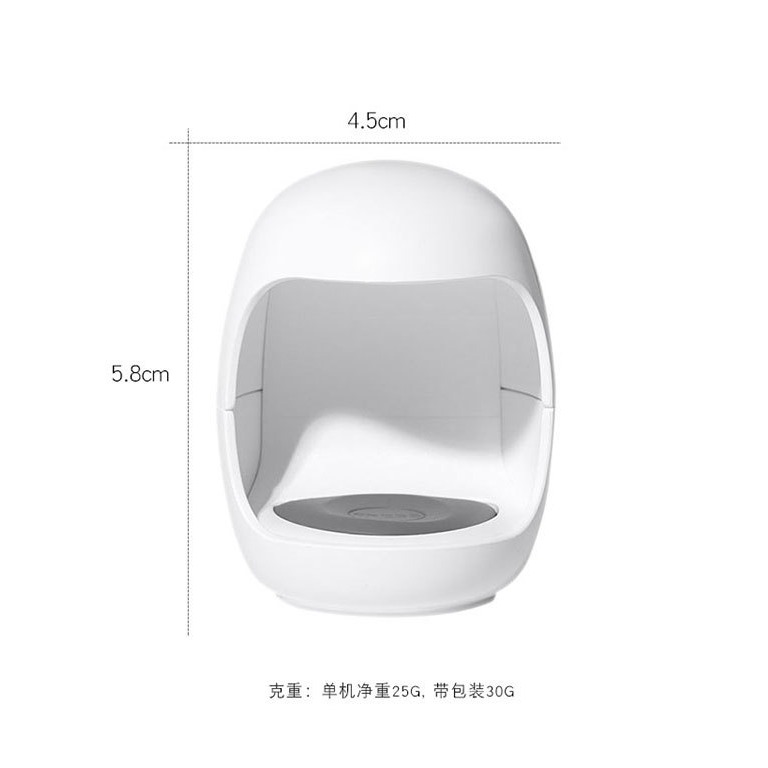 小紅書爆款 蛋蛋美甲燈 光療機 彈殼燈 美甲光療機 指甲燈 mini光療機 迷你美甲燈 光療燈 速乾甲油膠烤燈-細節圖2