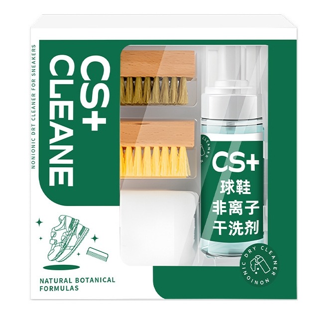 網紅同款 CS+ 小白鞋4件套 多功能刷鞋慕斯 球鞋非離子清潔劑 白鞋清洗 布鞋養護 乾洗鞋 洗鞋慕斯 鞋子清潔 鞋子乾-細節圖7