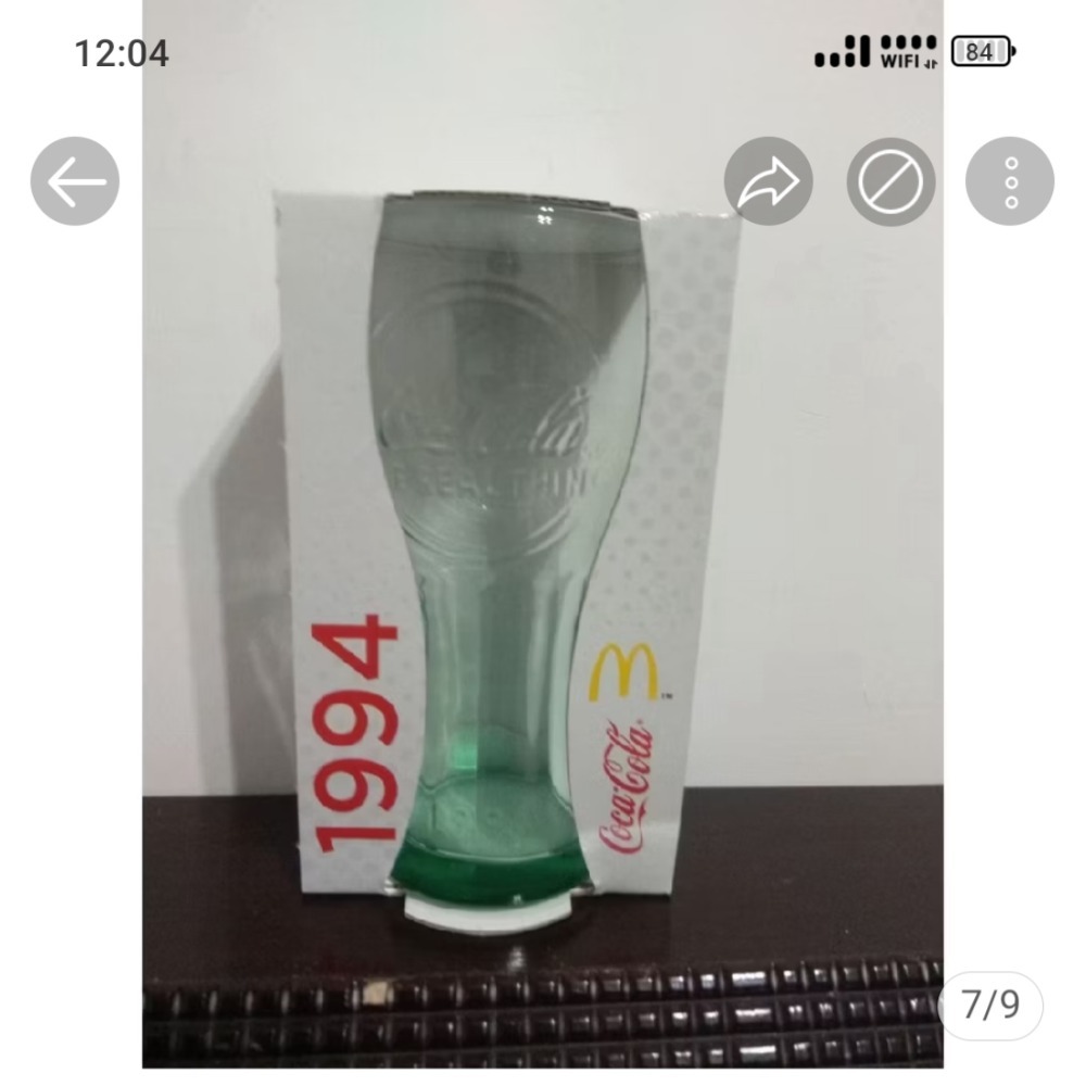 (全新 現貨) 2015 麥當勞可口可樂 玻璃杯-細節圖5