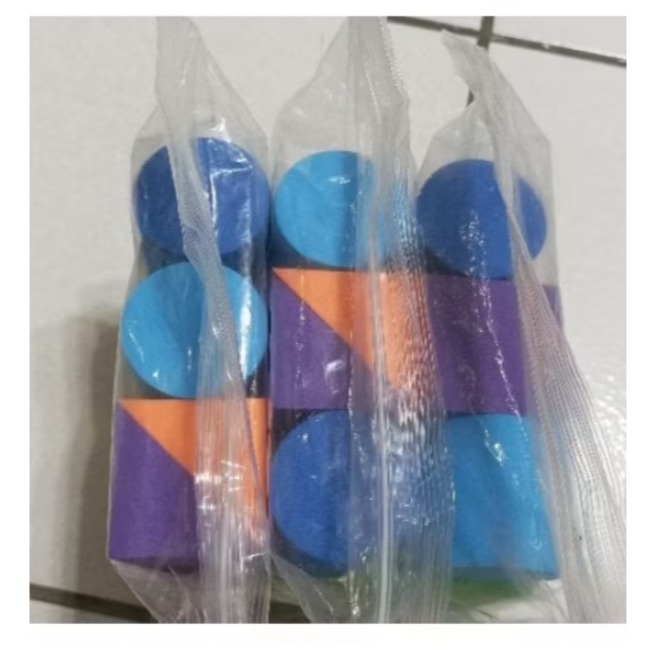 （二手）資優數學 形狀積木 軟質積木 3包27件-細節圖2