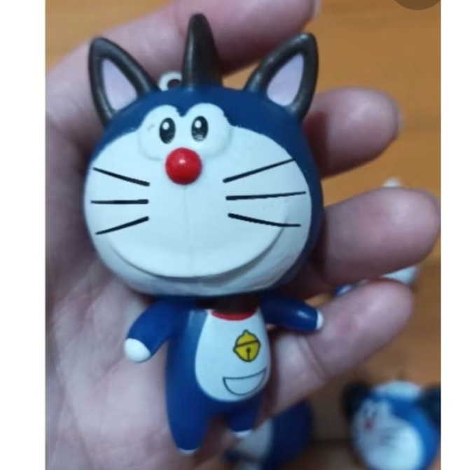 （二手）哆啦a夢  十二生肖 小叮噹 強力磁鐵 公仔 冰箱貼 鼠牛兔狗雞蛇羊-規格圖8