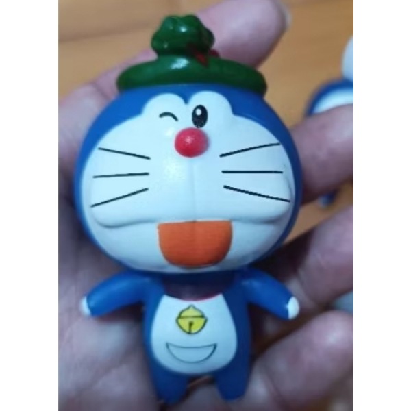 （二手）哆啦a夢  十二生肖 小叮噹 強力磁鐵 公仔 冰箱貼 鼠牛兔狗雞蛇羊-規格圖8