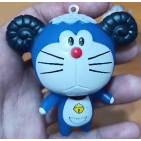 （二手）哆啦a夢  十二生肖 小叮噹 強力磁鐵 公仔 冰箱貼 鼠牛兔狗雞蛇羊-規格圖8