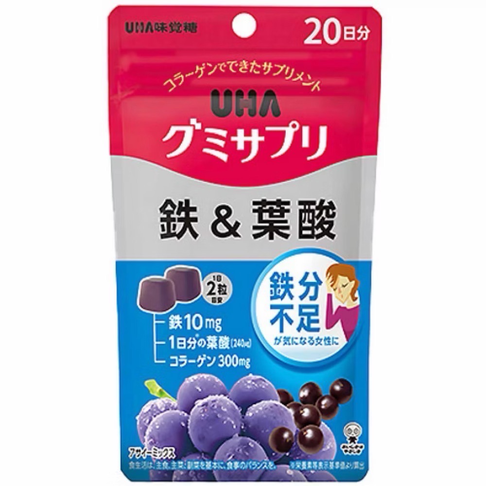 鐵+葉酸20日