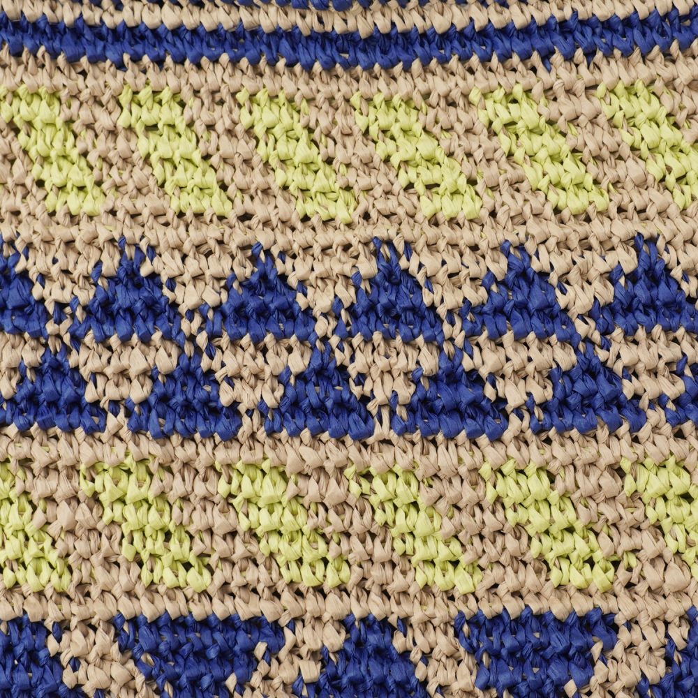 HARA WOOL  材料包幾何圖案編織袋-細節圖8