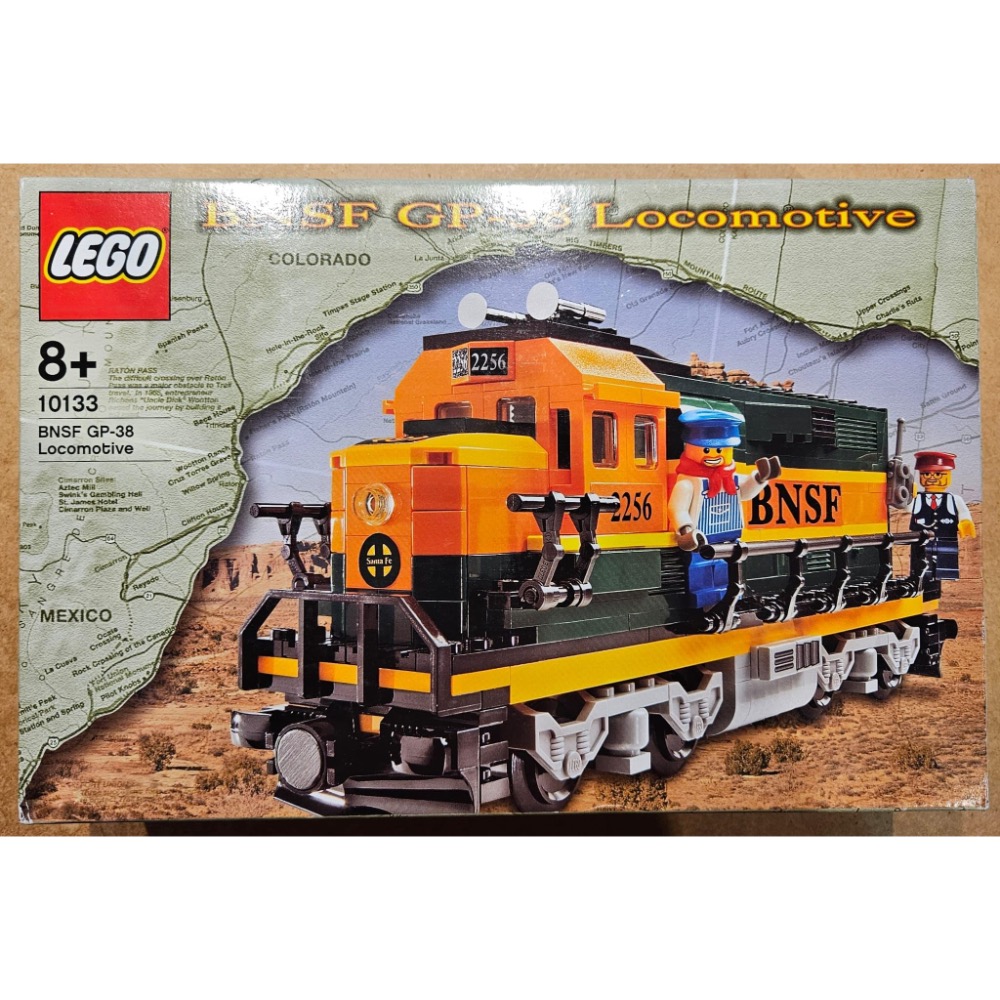 LEGO 聖塔菲+BNSF 10020 10022 10025 10133 全新未拆-細節圖2