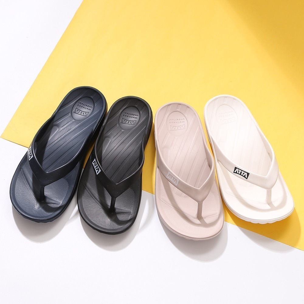 【ATTA】足底均壓★足弓簡約夾腳拖鞋-細節圖2