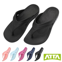 【ATTA】足底均壓★足弓均壓寬帶夾腳拖鞋(5色)人體工學/足壓釋放/台灣製/原廠公司貨/防水/寬版夾腳/無痛夾腳