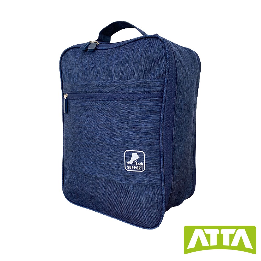 【ATTA】ATTA 手提包裝袋-藍色/健身包包/透氣網孔/耐磨耐刮/超大容量-細節圖4