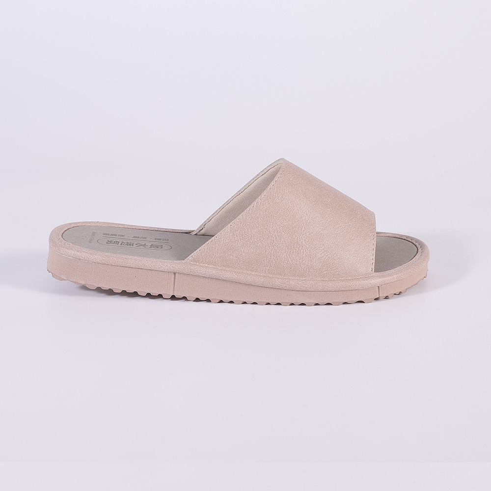 【維諾妮卡】瞬吸透氣★文青風格吸水皮料室內拖鞋(3色) 台灣製 抗菌防霉 快乾舒適 親膚皮料-細節圖8