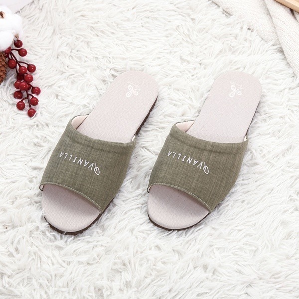 【維諾妮卡】涼爽除臭★和風素色咖啡紗室內拖鞋(4色) 咖啡紗 台灣製 消臭快乾 清爽舒適 橡膠鞋底 防滑安心 居家拖鞋-細節圖5
