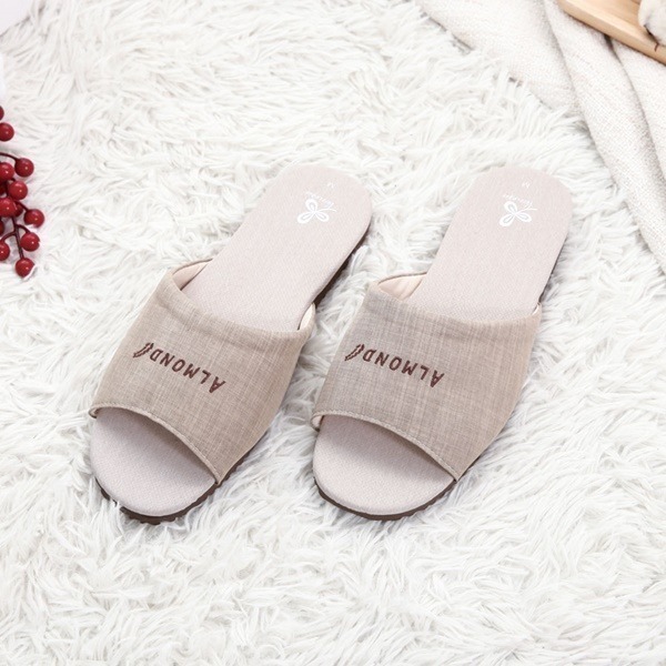 【維諾妮卡】涼爽除臭★和風素色咖啡紗室內拖鞋(4色) 咖啡紗 台灣製 消臭快乾 清爽舒適 橡膠鞋底 防滑安心 居家拖鞋-細節圖7