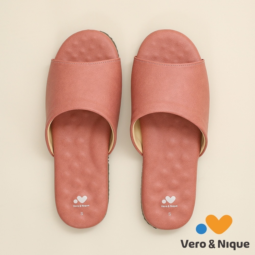 【維諾妮卡】優質乳膠室內皮拖鞋(3色)(台灣製) 居家拖 / 訪客拖鞋 / 親膚皮拖鞋 / 好清潔 / 回彈乳膠-細節圖8
