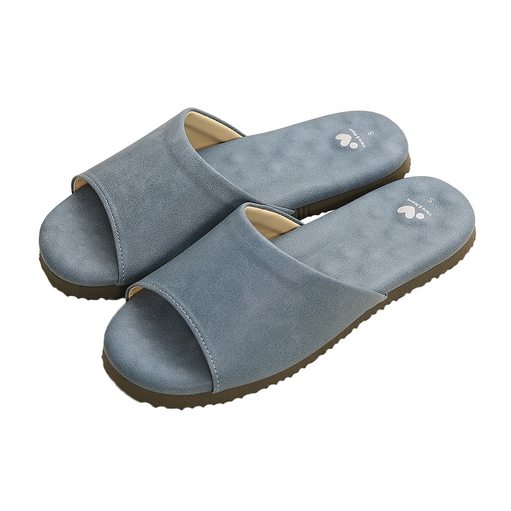 【維諾妮卡】優質乳膠室內皮拖鞋(3色)(台灣製) 居家拖 / 訪客拖鞋 / 親膚皮拖鞋 / 好清潔 / 回彈乳膠-規格圖11