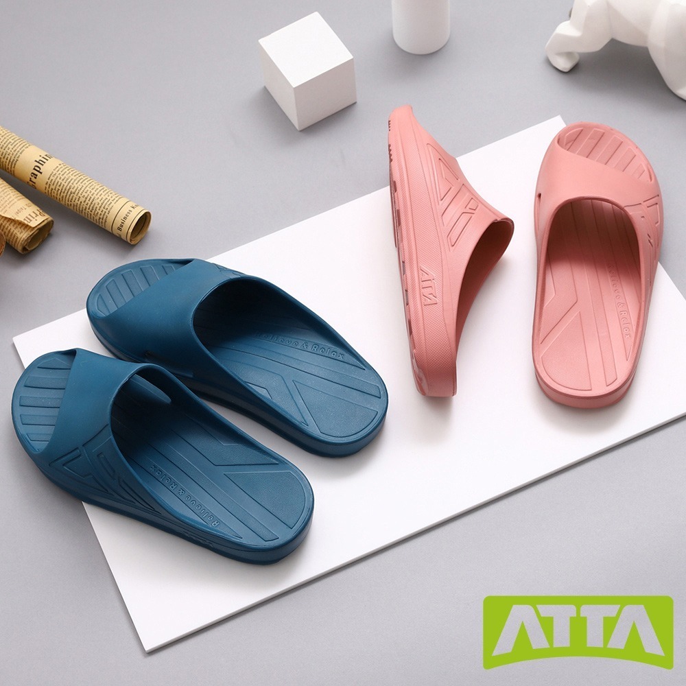 【ATTA】激厚減震★40厚均壓散步拖鞋-細節圖3